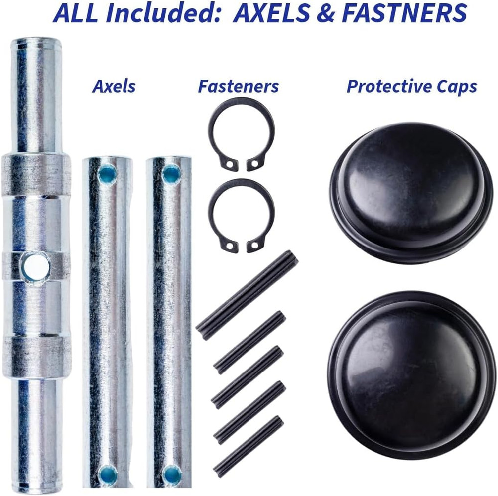 CRWON PTH50 Pallet Jack Wheel Replacement Kit Set Complete