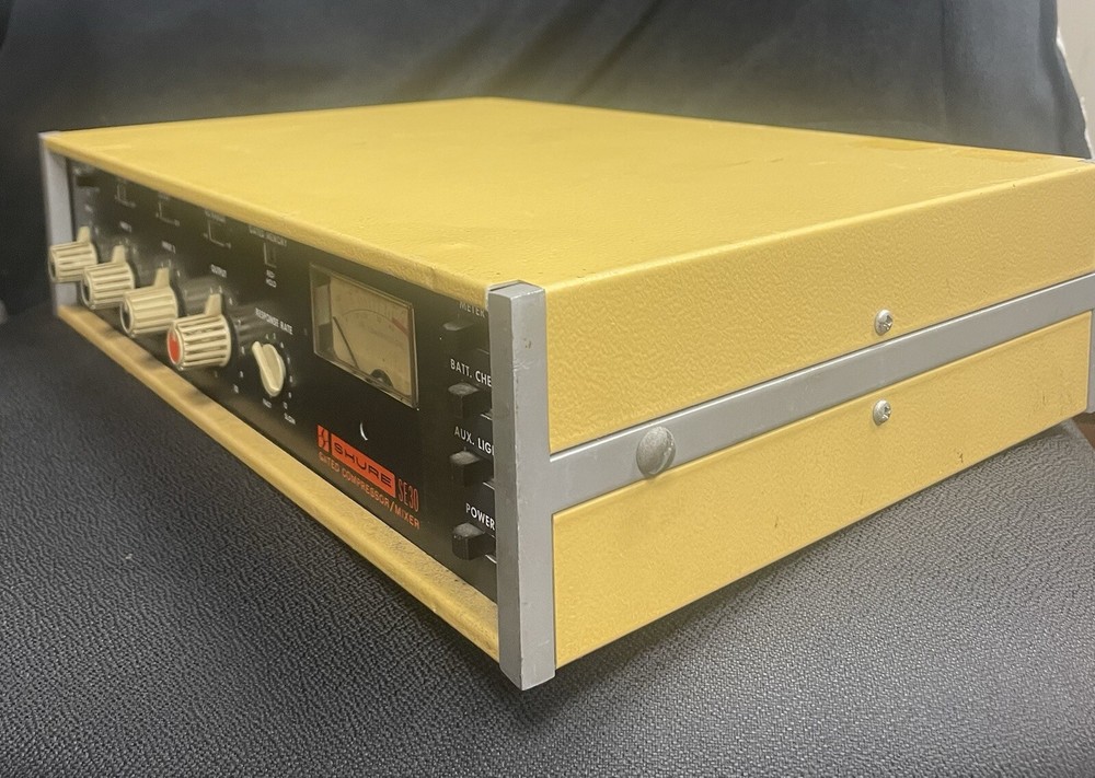 Vintage Shure SE30 Gated Compressor/Mixer
