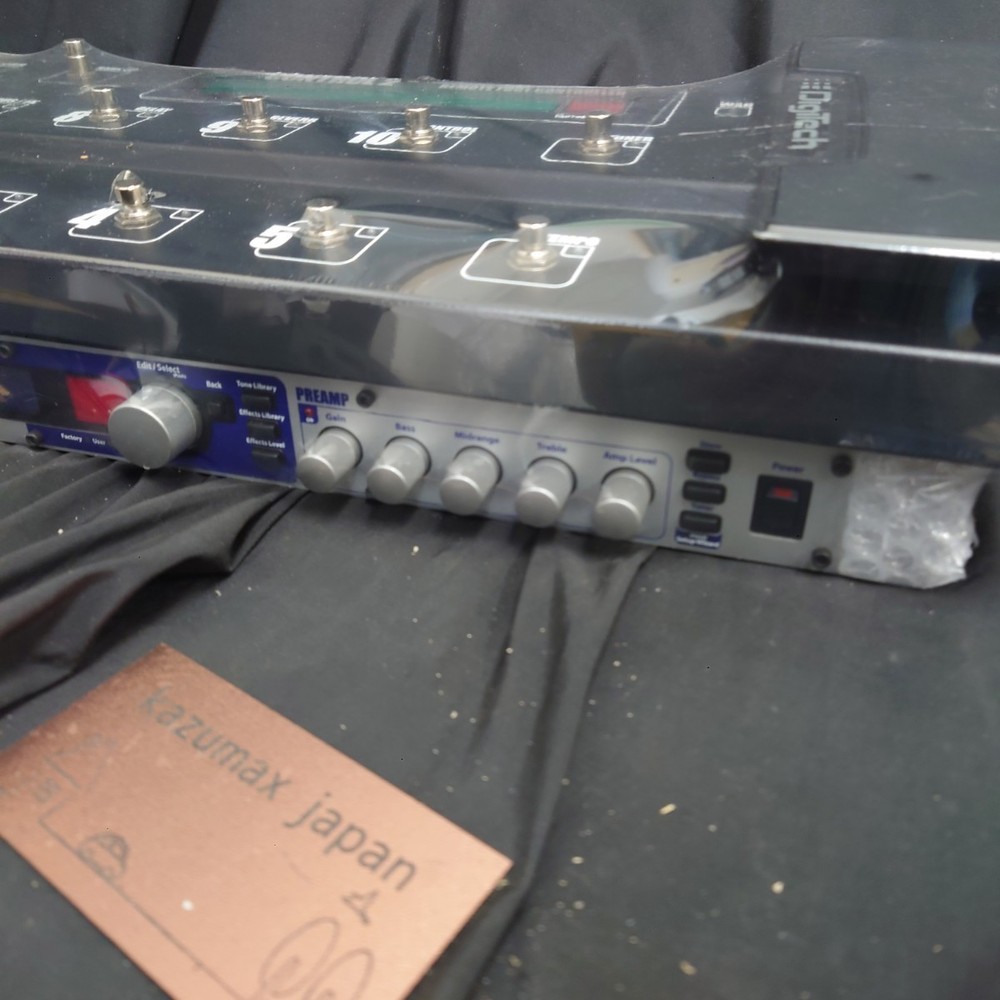 Digitech GSP1101 Multi Effects Processor Rack Guitar with Control 2 Foot Control