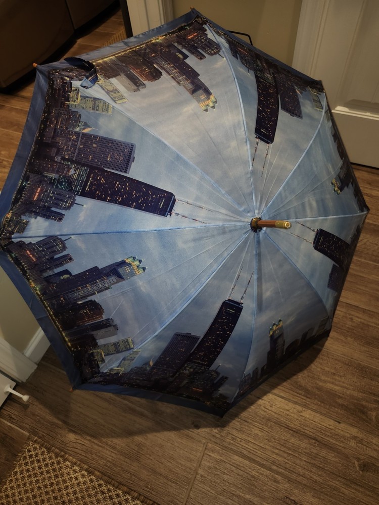 Chicago Skyline Umbrella & Totebag Set