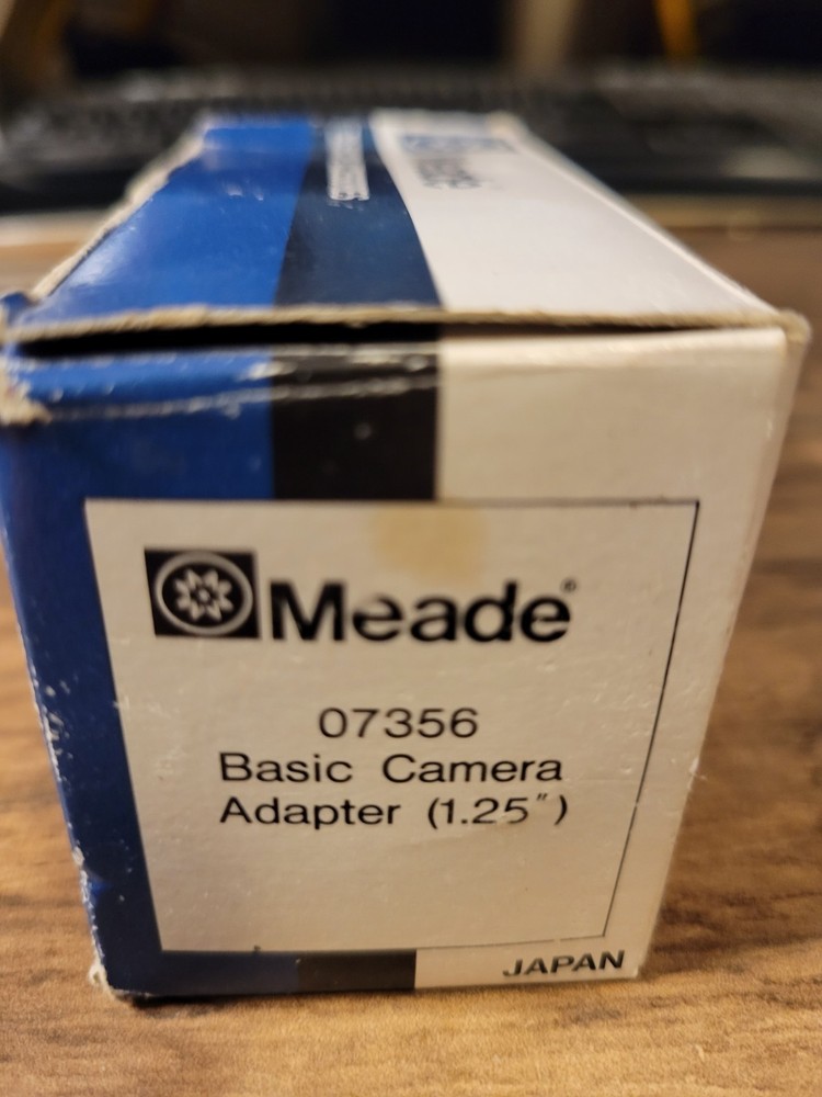 Meade Basic Camera Adapter 07356 1.25 in Old School Japan