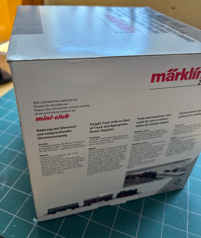 Märklin 81702 Z Scale Train Starter Set LN