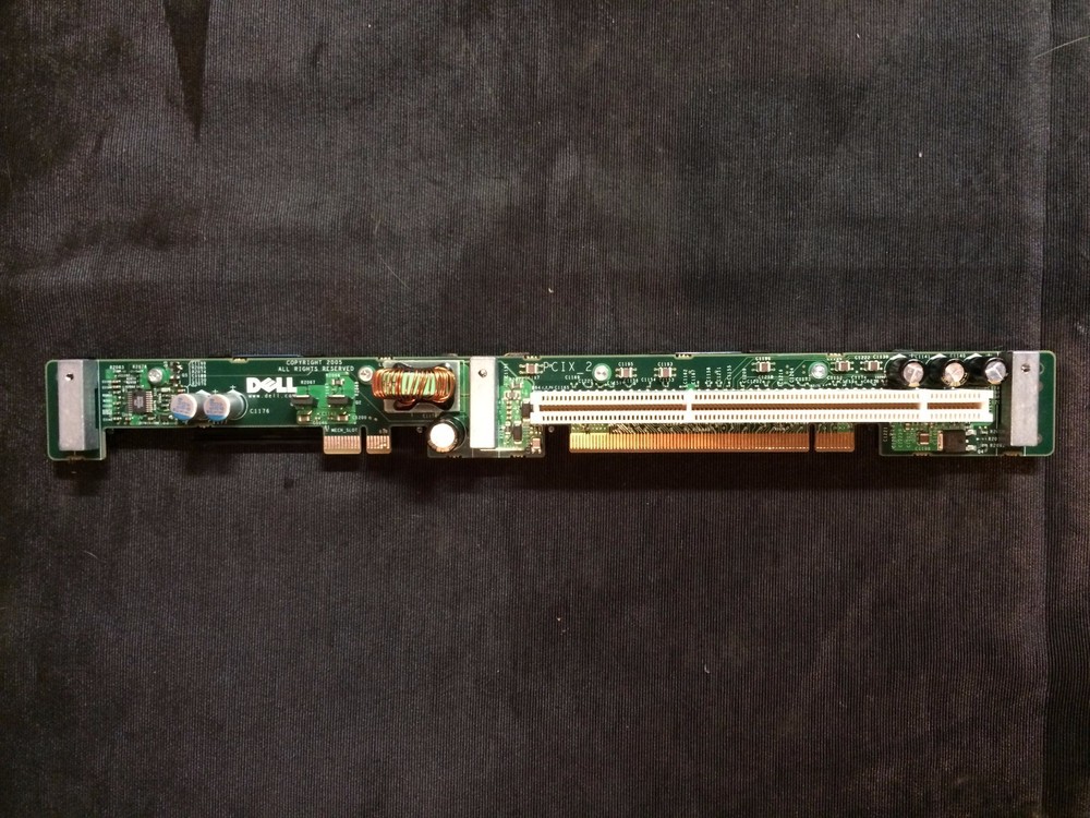 DELL K8987 POWEREDGE 2850 PE2850 BACKPLANE RISER Plus 2 extra Dell riser boards