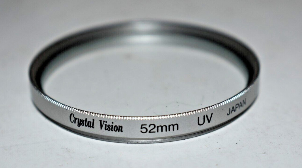 Crystal Vision 52mm Polarizer/FD/UV Filter Set - Never Used
