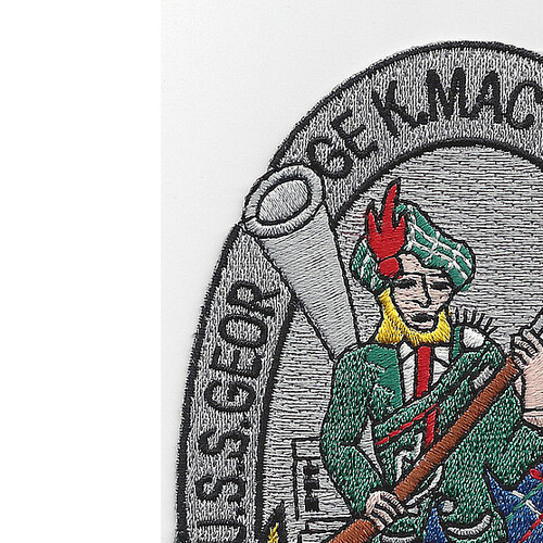 DD-836 GEORGE K. MACKENZIE Mighty Mac Patch