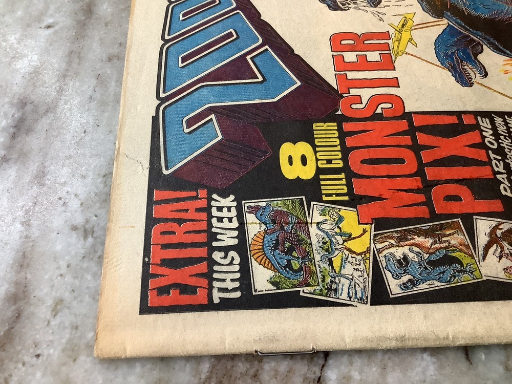 2000 A.D. Program 8 UK 1977 Comic Magazine
