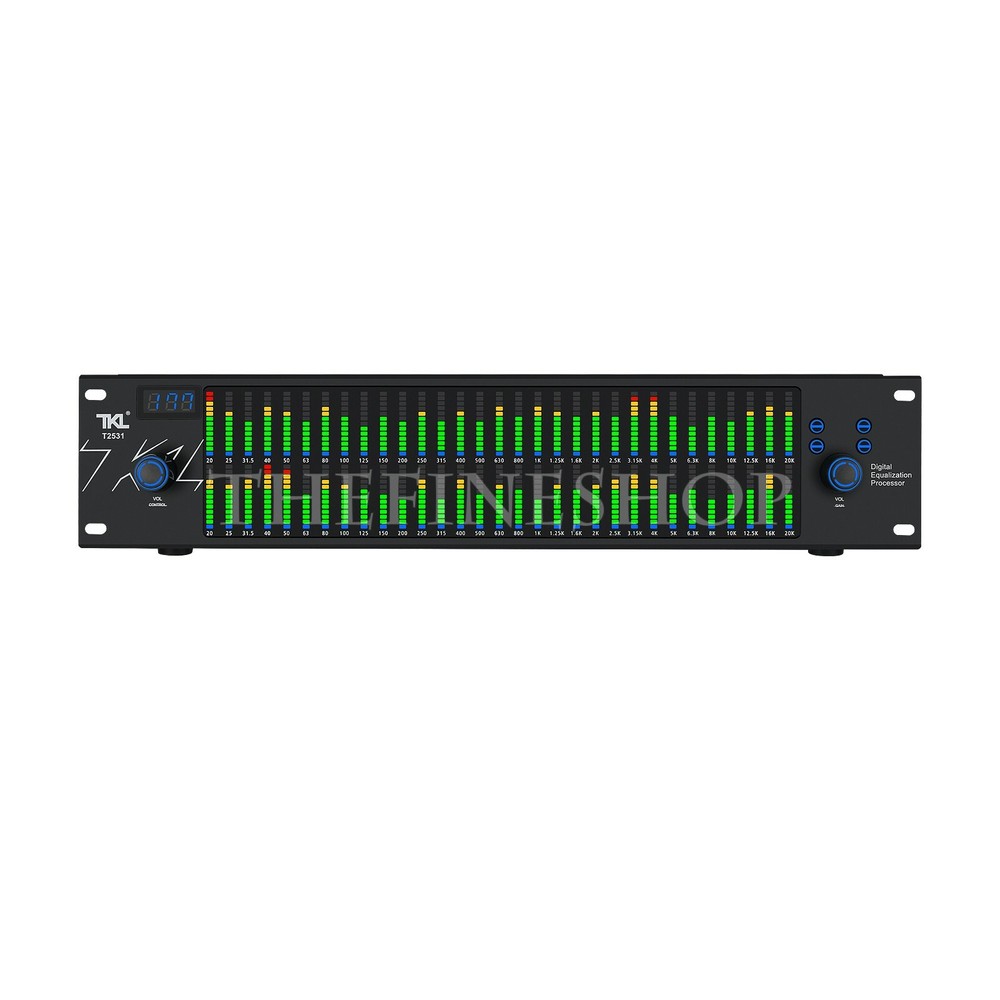 TKL T2531 Professional Graphic Equalizer Processor Two 31-Band Spectrum Display*