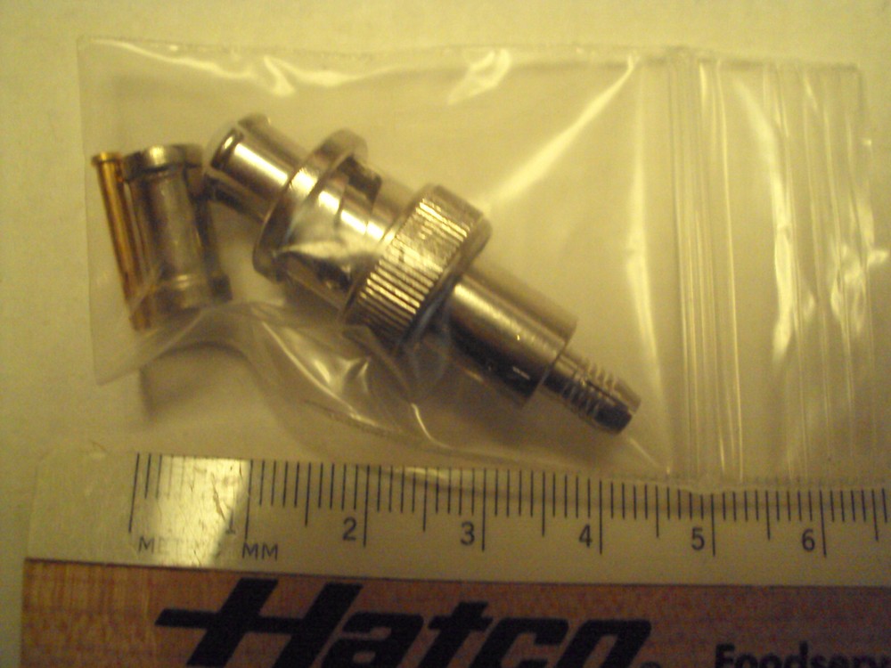 SHV crimp cable end; Kings 1705-2