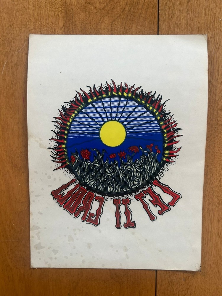 Grateful Dead "Let It Grow" Sticker