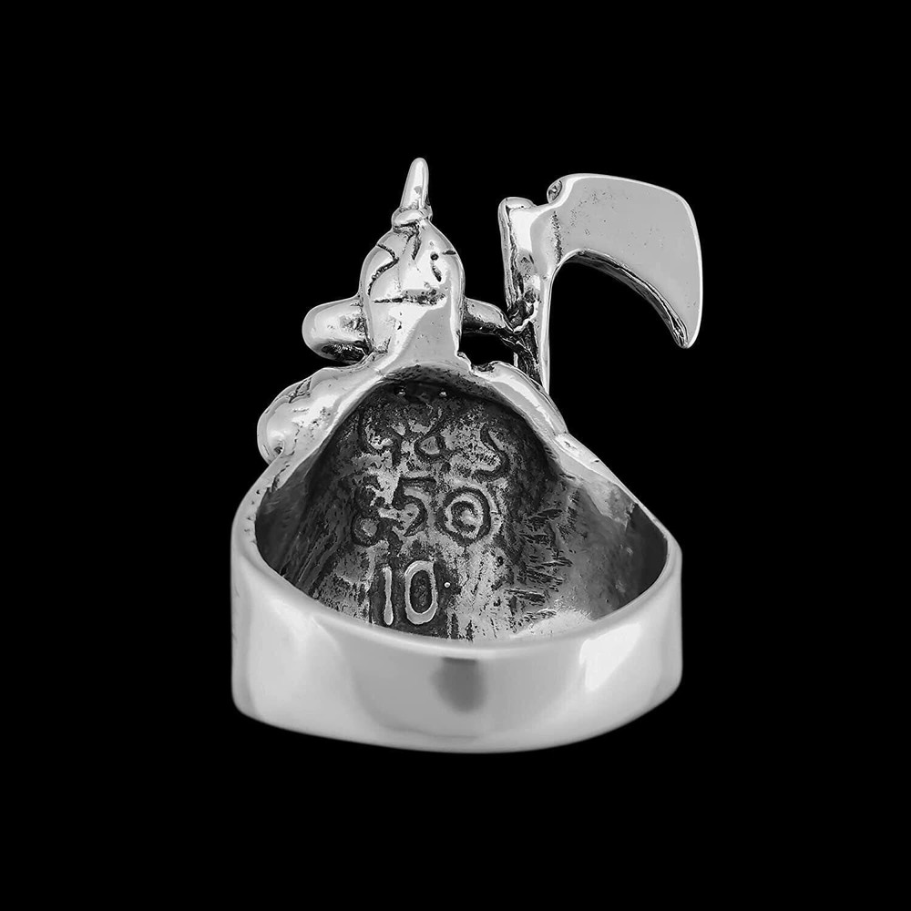 Executioner Ring, Viking Ring, 925 Sterling Silver Ring, Medieval Battle...
