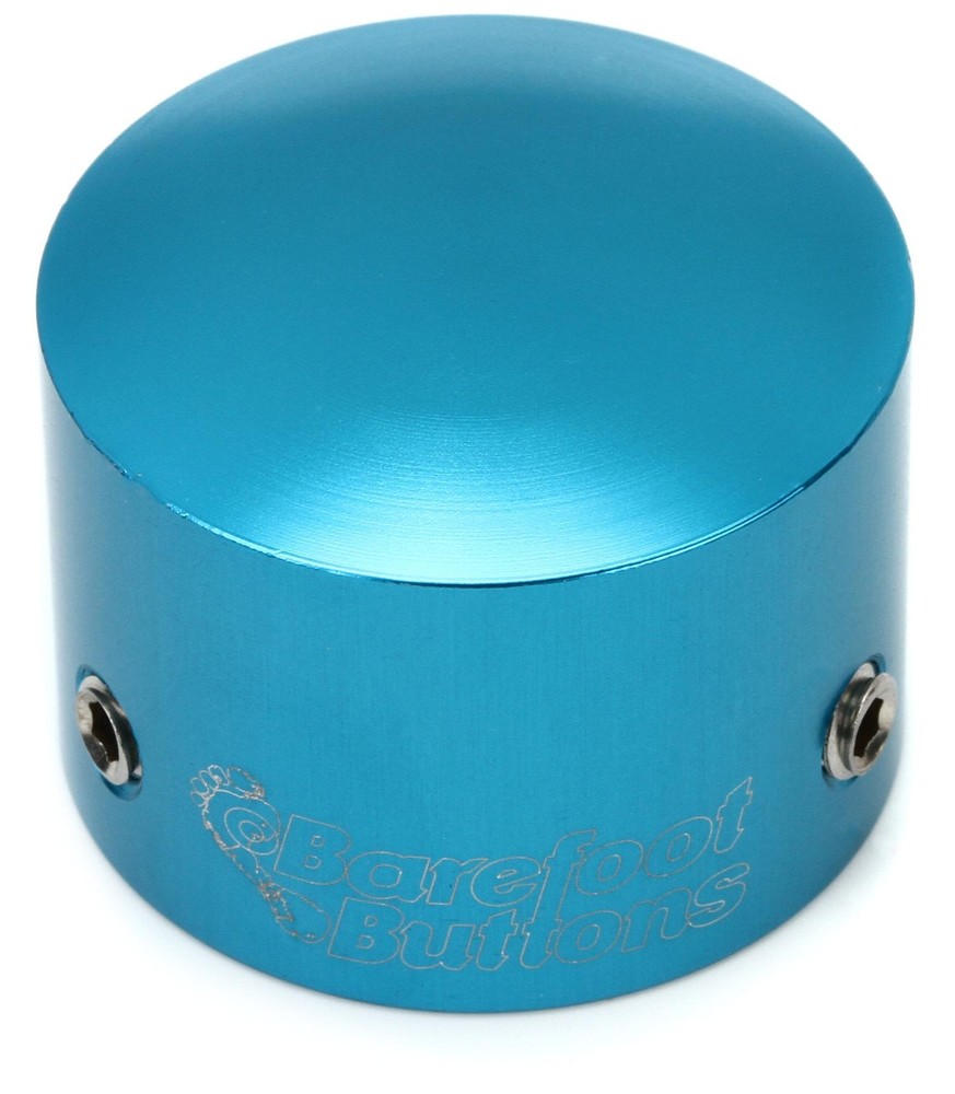 Barefoot Buttons V1 Tallboy Footswitch Cap - Light Blue (3-pack) Bundle