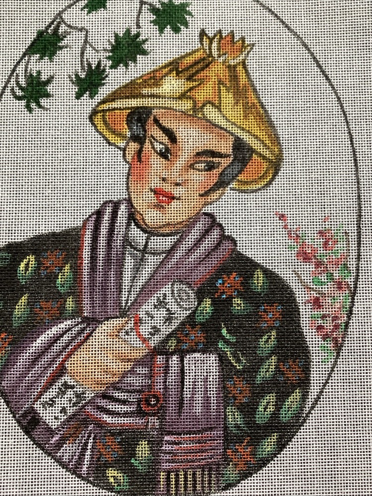 Vintage Needlepoint Canvas