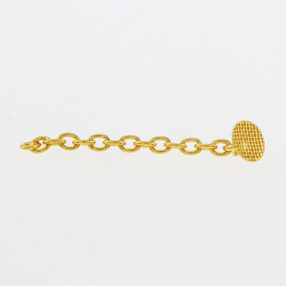 Dental Ortho Plated Traction Buttons Chain Tectangular Mesh Base Lingual Base