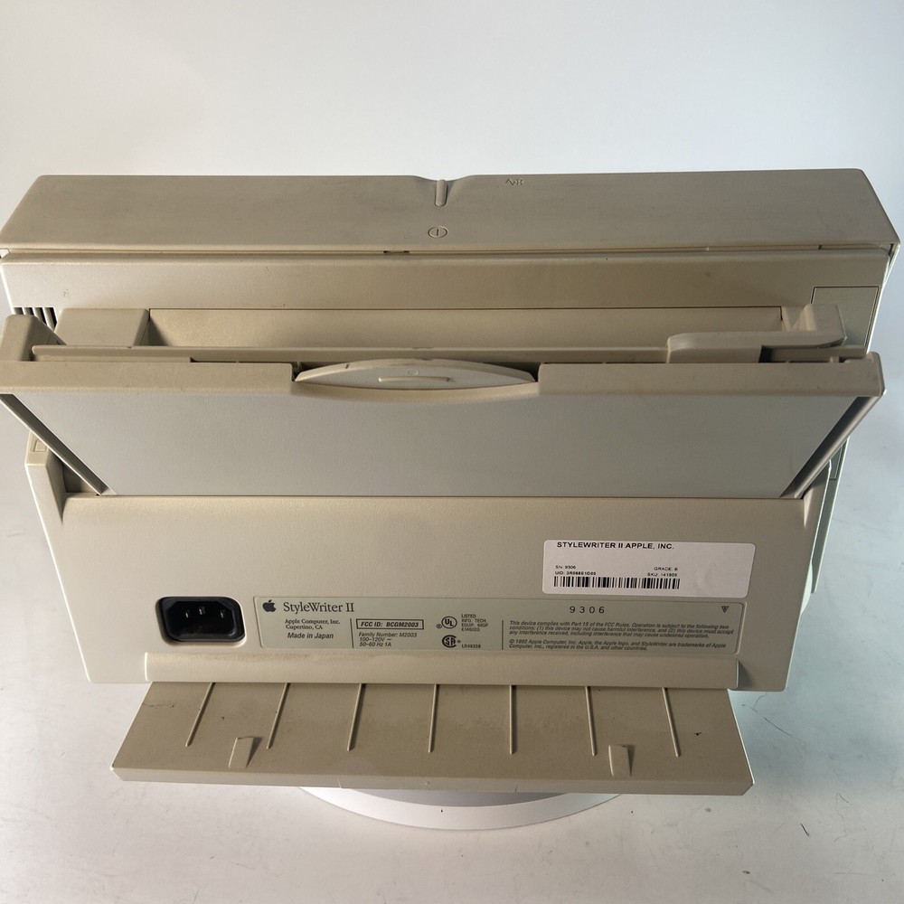 Vintage Macintosh Apple Stylewriter II M2003 Computer Printer