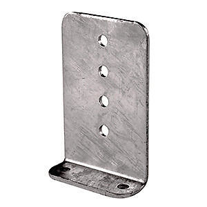 C.E. Smith 10161A40 Vertical 90° Bunk Bracket - 5" x 8" - Aluminum