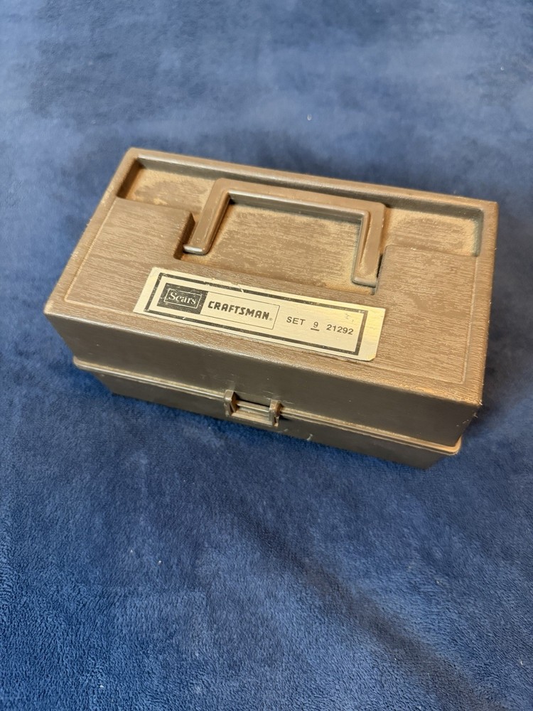 Sears Craftsman Set 9-21292 Box/Container For Tools & Accessories Vtg