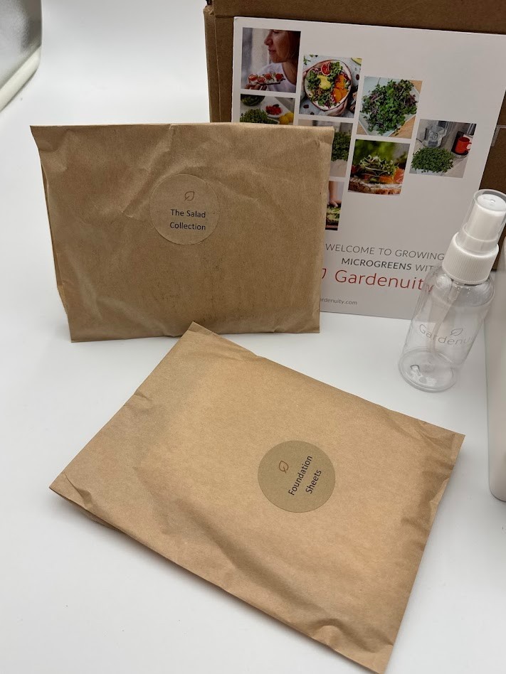 Gardenuity Microgreens Desktop Indoor Garden Starter Kit
