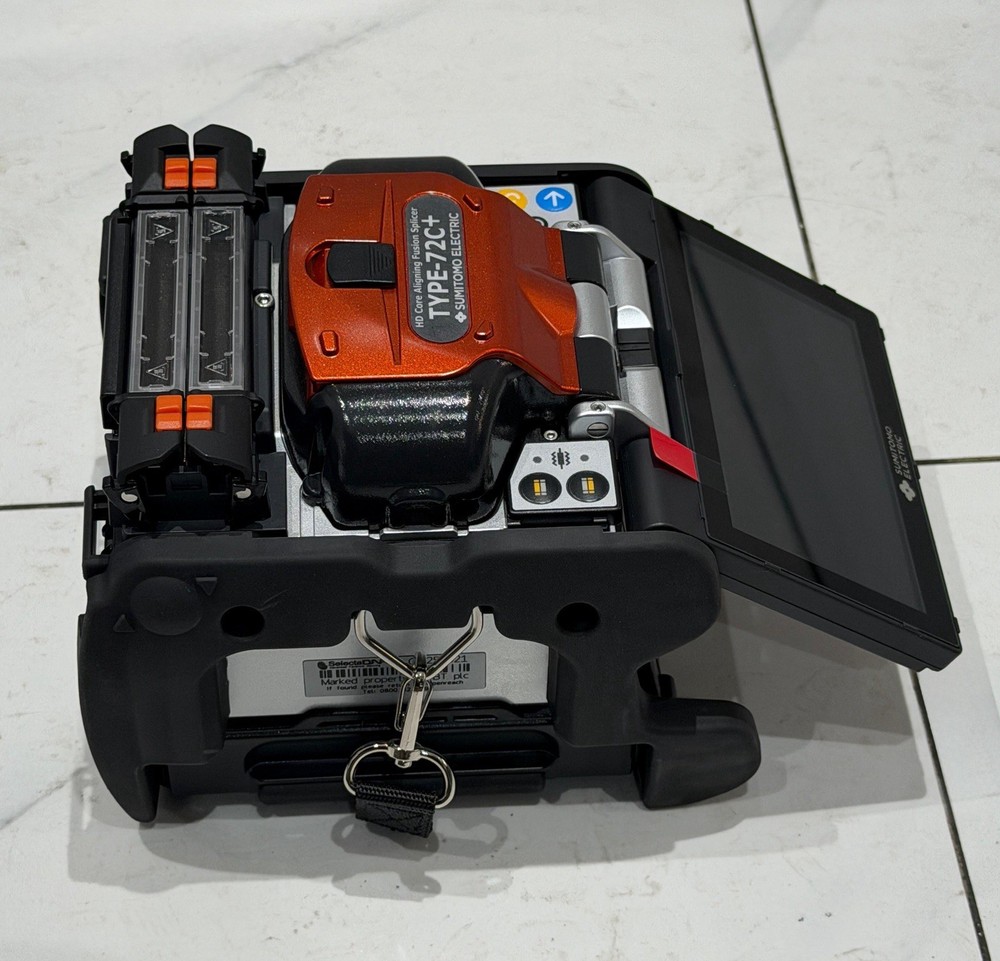Sumitomo TYPE72C+ High Definition Aligning Splicer Complete Kit 50 Arcs