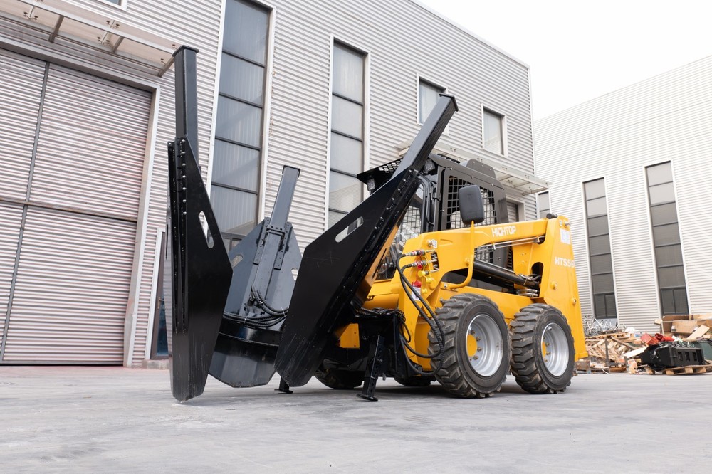 Root Digging Move Tree Transplanter, Convertible Root Removal fit bobcat loader