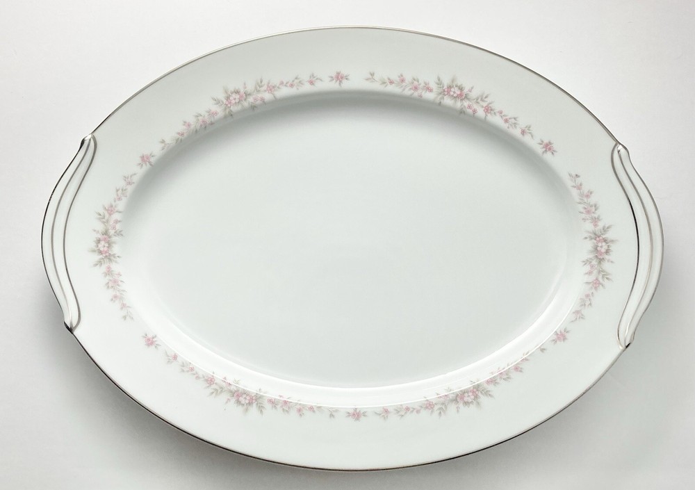 Noritake “Rosepoint” 6-Piece Porcelain Dinnerware Serving Hostess Set