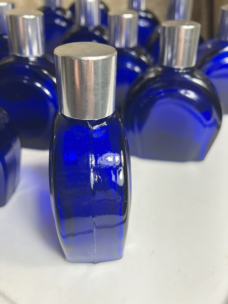 Small Empty Colbert Blue Pre-Owned Bottles