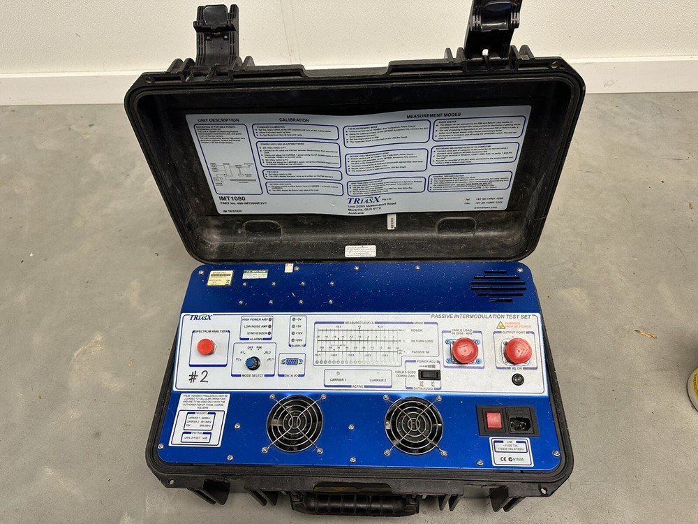 TriasX IMT1080 PIM Test Unit