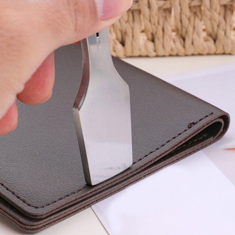 Leather Craft Edging Smoothing Tool Ergonomic Handle Leathercraft Working Tool