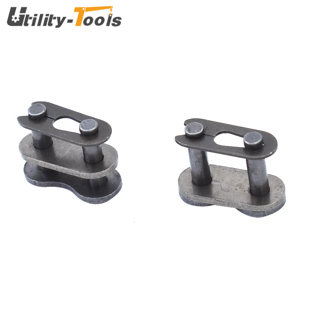 #40 Roller Chain 10 Feet With 2 Connecting Links Carbon Steel US
