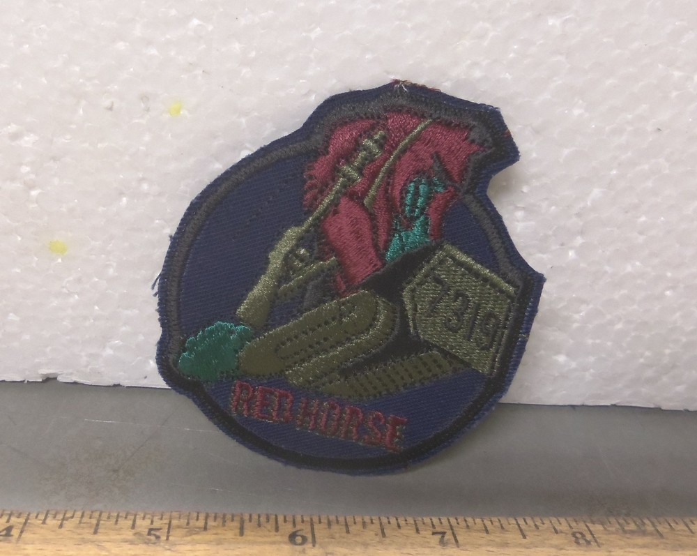U.S. Air Force – 7319 Red Horse Embroidered Patch