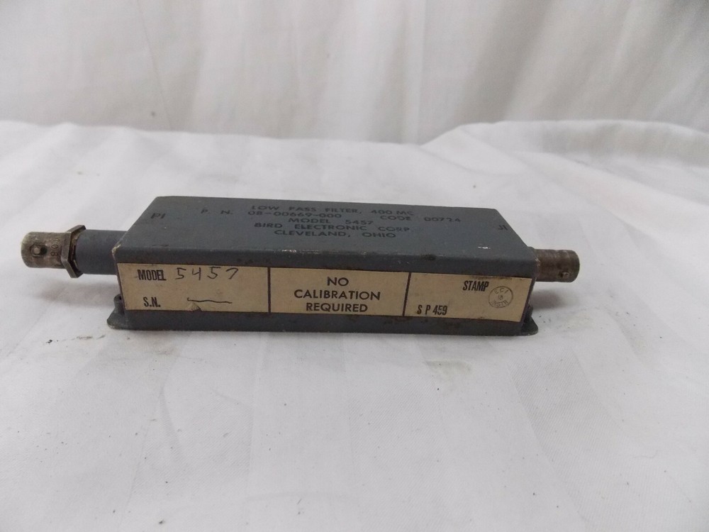 Bird 5457 400MC Low Pass Filter 08-00669-000