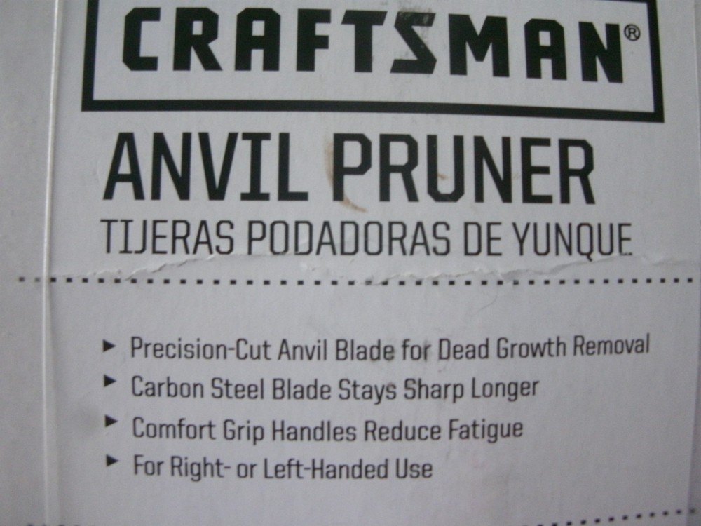 Craftsman Anvil Pruner New