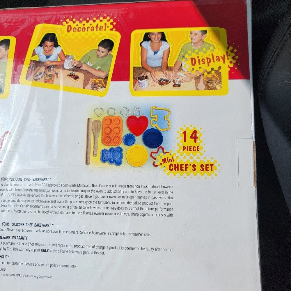 Silicone King Bakeware Mini Chef's Set