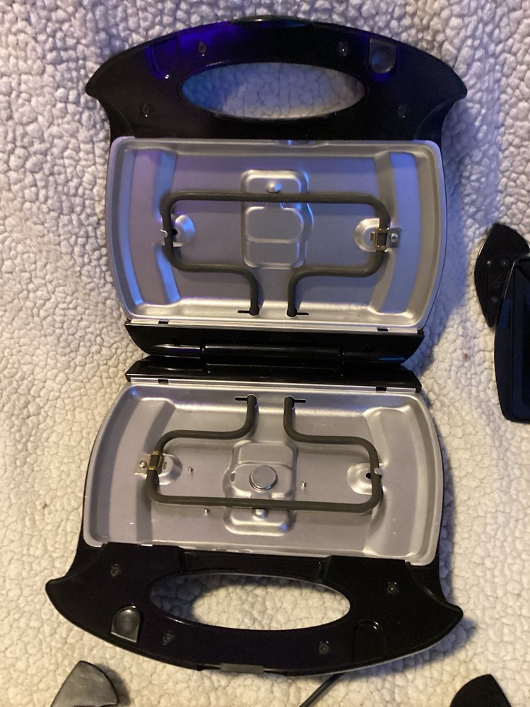 Villaware Inter Bake 3 Interchangeable Baker Waffle Sandwich Pizzelle Maker