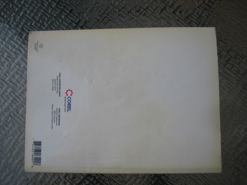 Corel Draw 8 & Photo-Paint 8 for Mac User Manual Macintosh Software