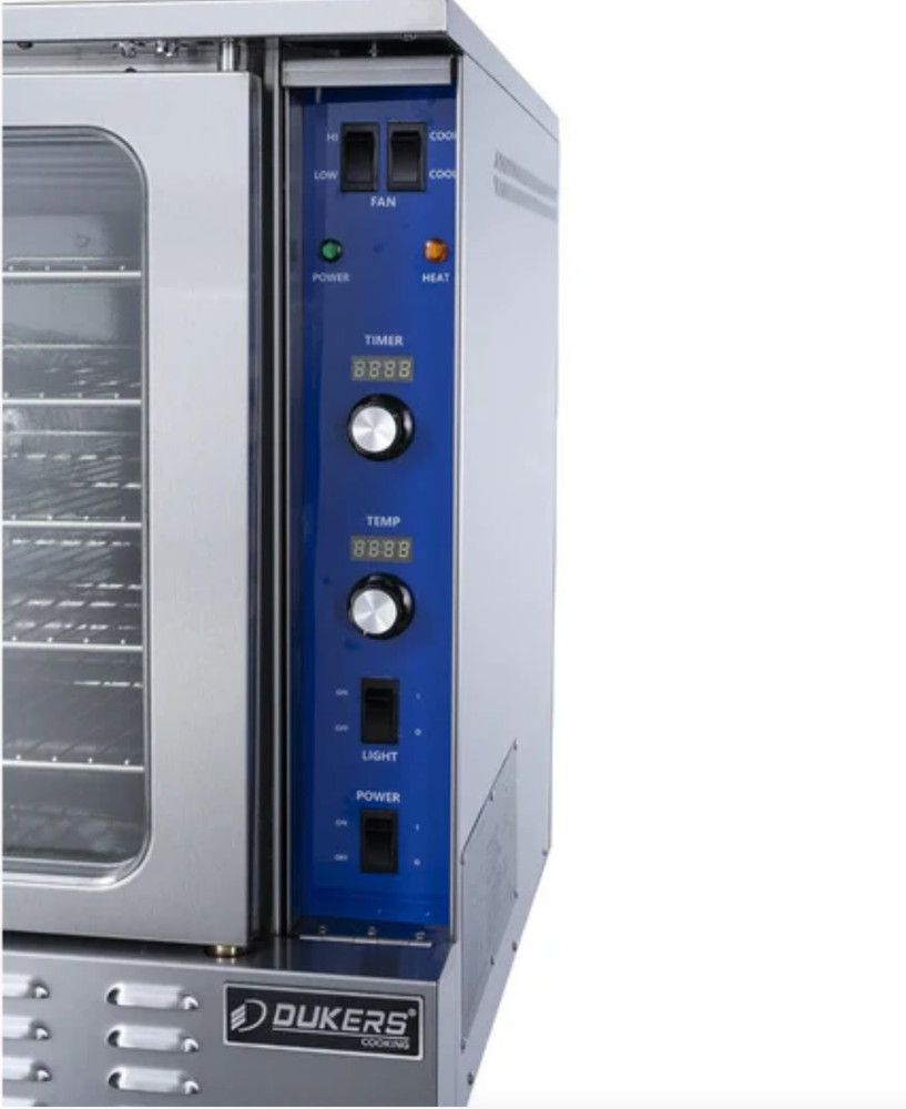 NEW Double Deck Convection Oven Gas Full Size Std Depth Dukers DCCOG2 #2620