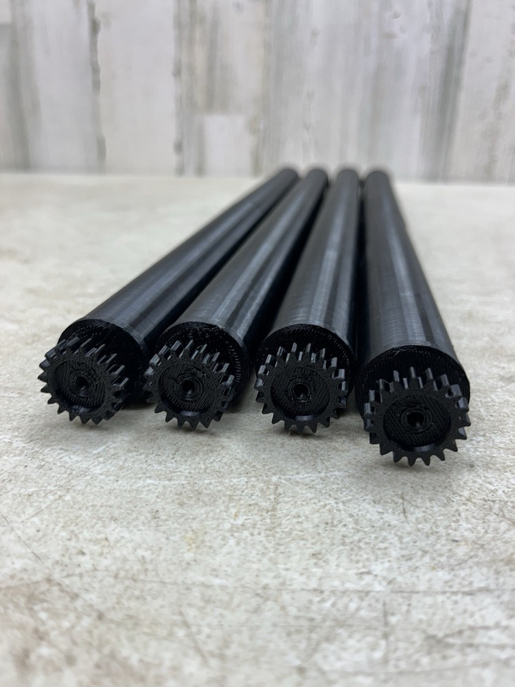 4)Replacement Egg Incubator Rollers Automatic Turner Tube Set Chicken Quail Duck