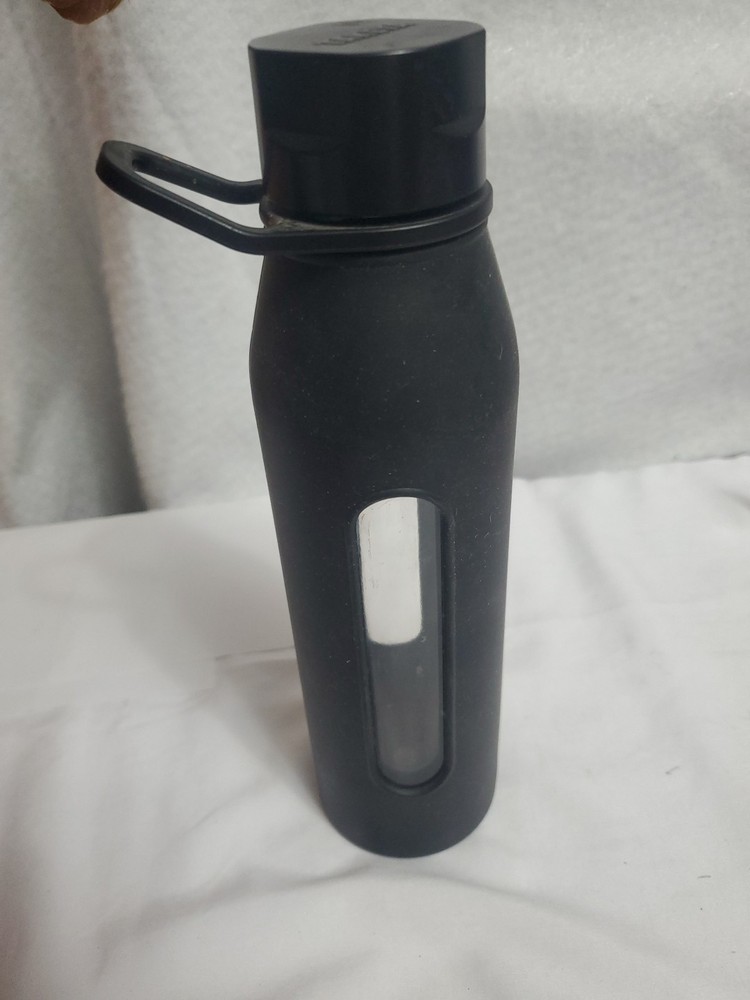 TAKEYA GLASS WATER BOTTLE BLACK