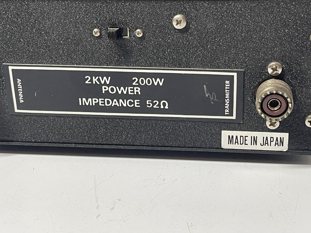 Tempo RBF-1 SWR Power Meter Wattmeter-UNTESTED