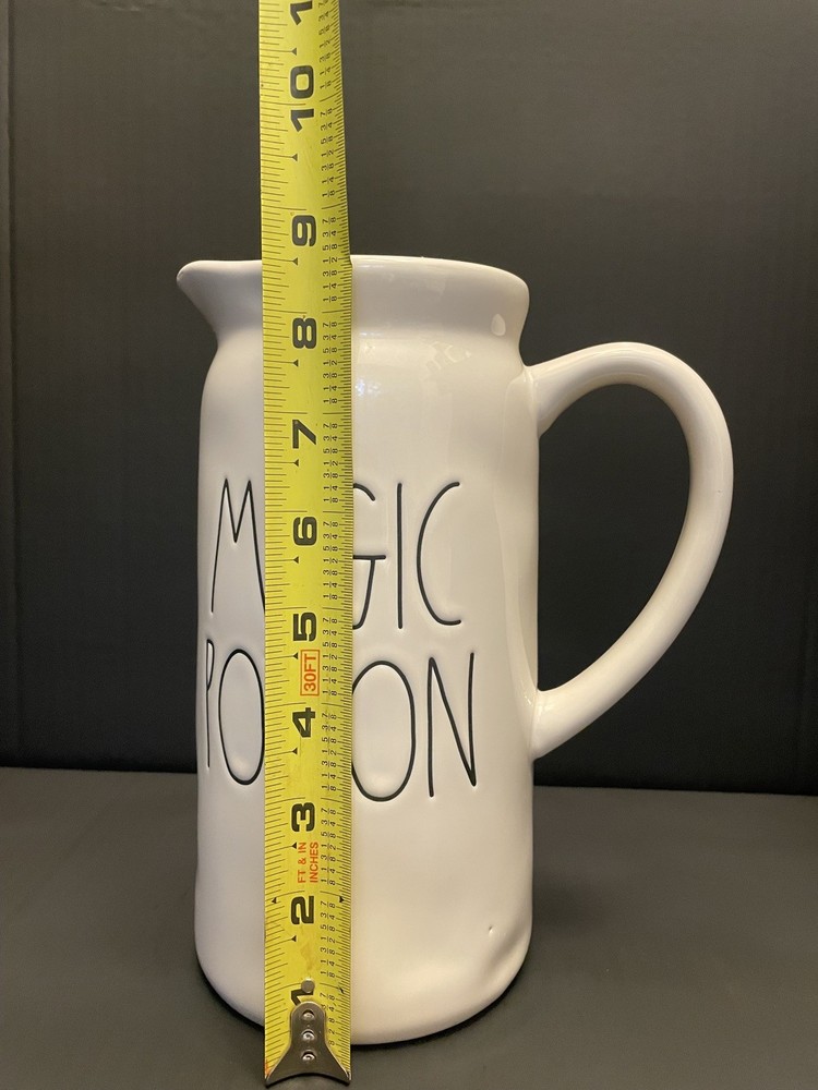 MAGIC POTION TALL CERAMIC PITCHER RAE DUNN ARTISAN COLL NEVER USED HALLOWEEN