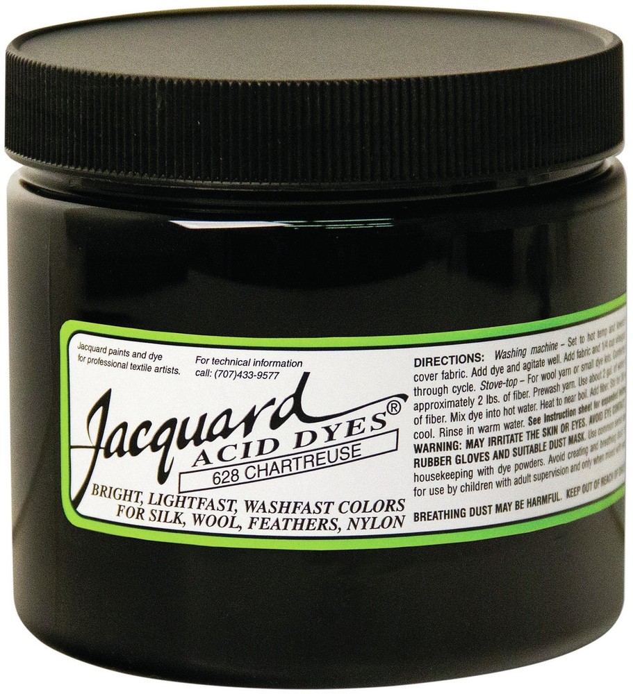 Jacquard Acid Dyes 8oz Chartreuse