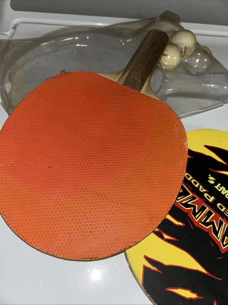 Slammer Oversized DP Table Tennis Racket Two Sided - Two Rackets, Ping Pong.