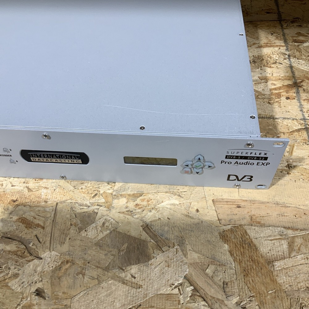 International Datacasting SFX4104FR SuperFlex Pro DVB-S Pro Audio Exp DV3