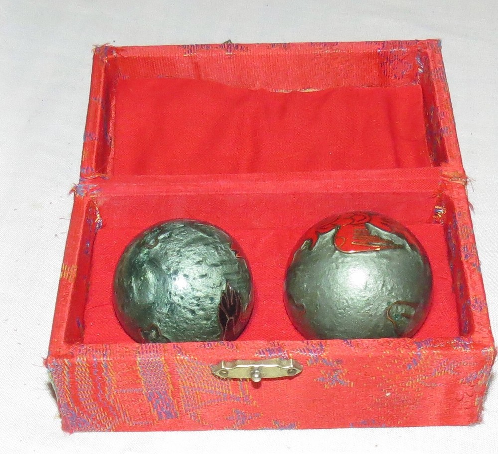 Chinese Baoding Exercise Stress Balls Meditation Chimes