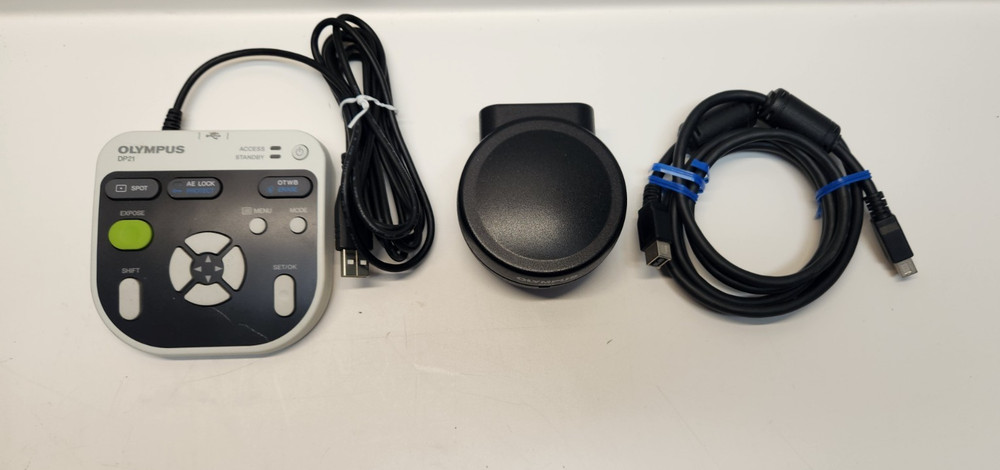 Olympus Microscope Camera Model D21-CU + Olympus Controller DP21-HS FREE SHIP!