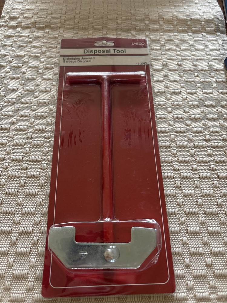 Lasco 13-2005 Tee Handle Garbage Disposal Tool - Quantity 1