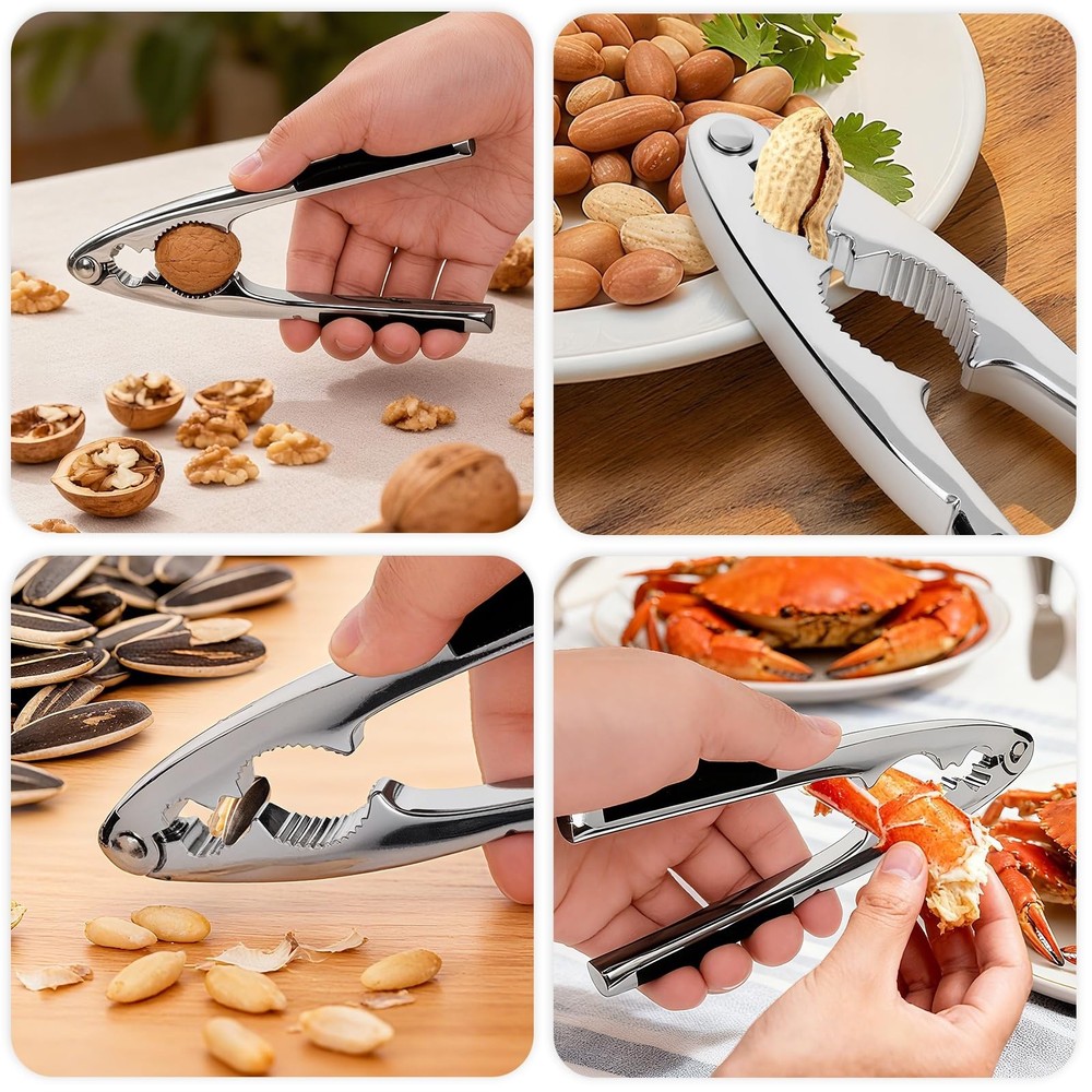 Nut Crackers Tools Pecan Cracker, Walnut Clip medium, nutcracker with picks