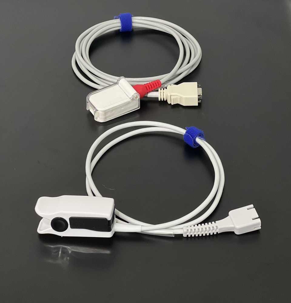 Datascope Trio Kit Bundle - SpO2 Adapter, Short Adult Clip - Ship Same Day