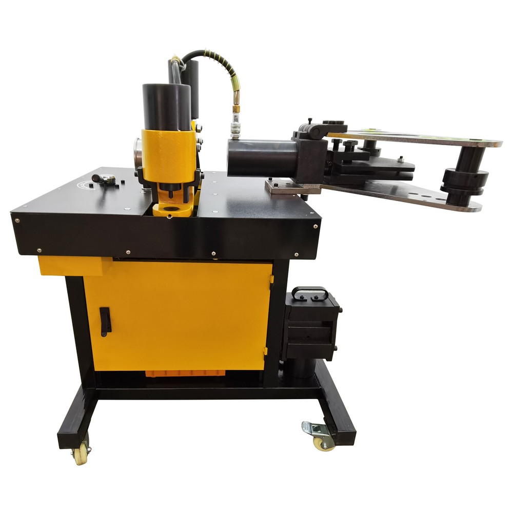 Electric Hydraulic Busbar Processing Machine Copper Iron Cutter Bender Puncher