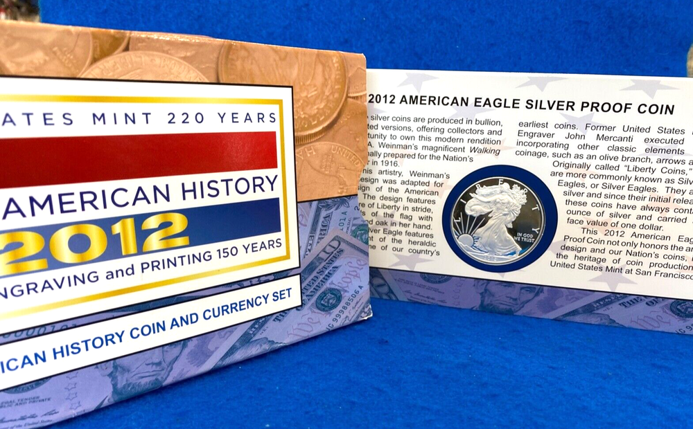 2012 Making American History Coin & Currency Set