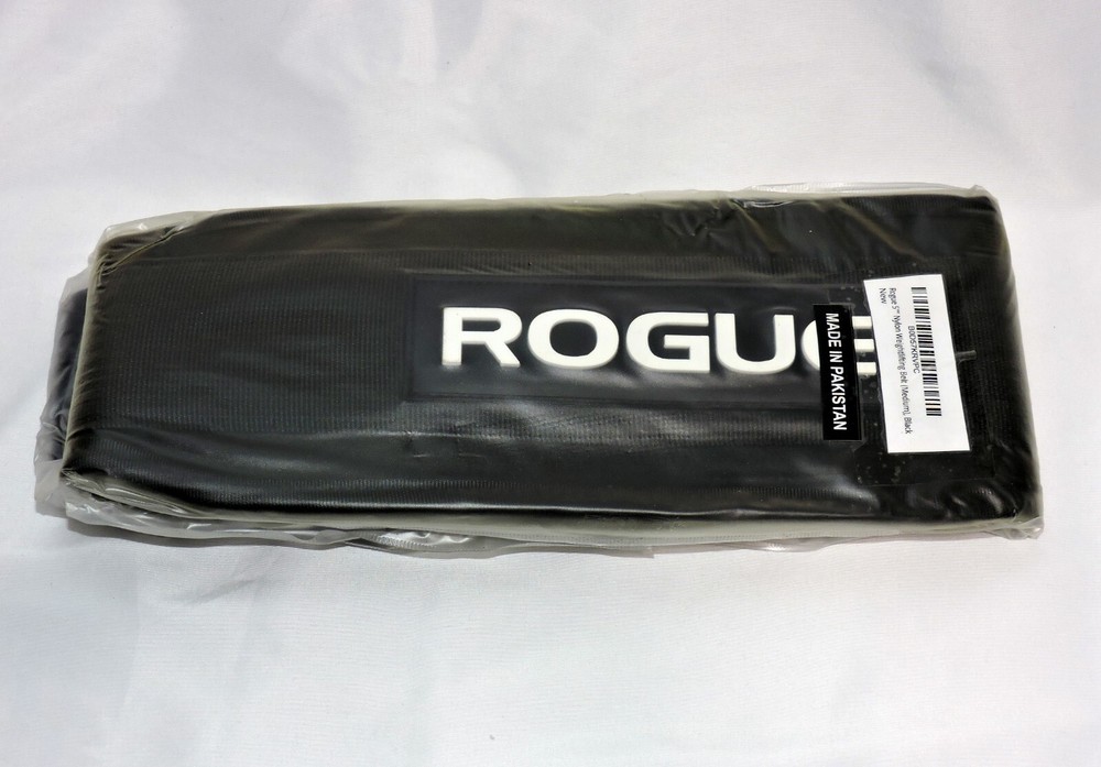 NEW Rogue 5" Nylon Weightlifting Belt Medium Support Strap Fits 29" 33" 34" 37"